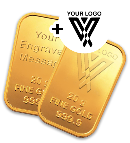 Personalised 24K Gold bars